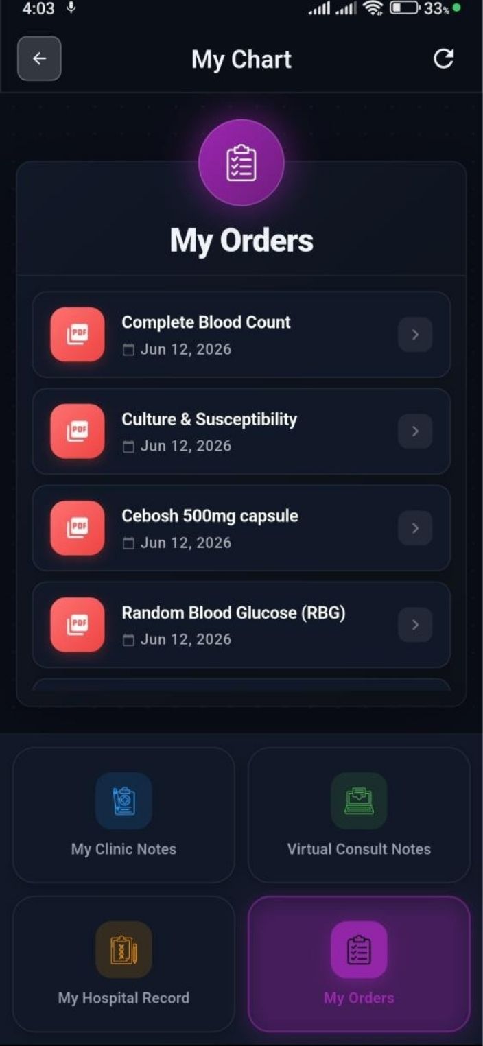 Digital prescriptions and care plan